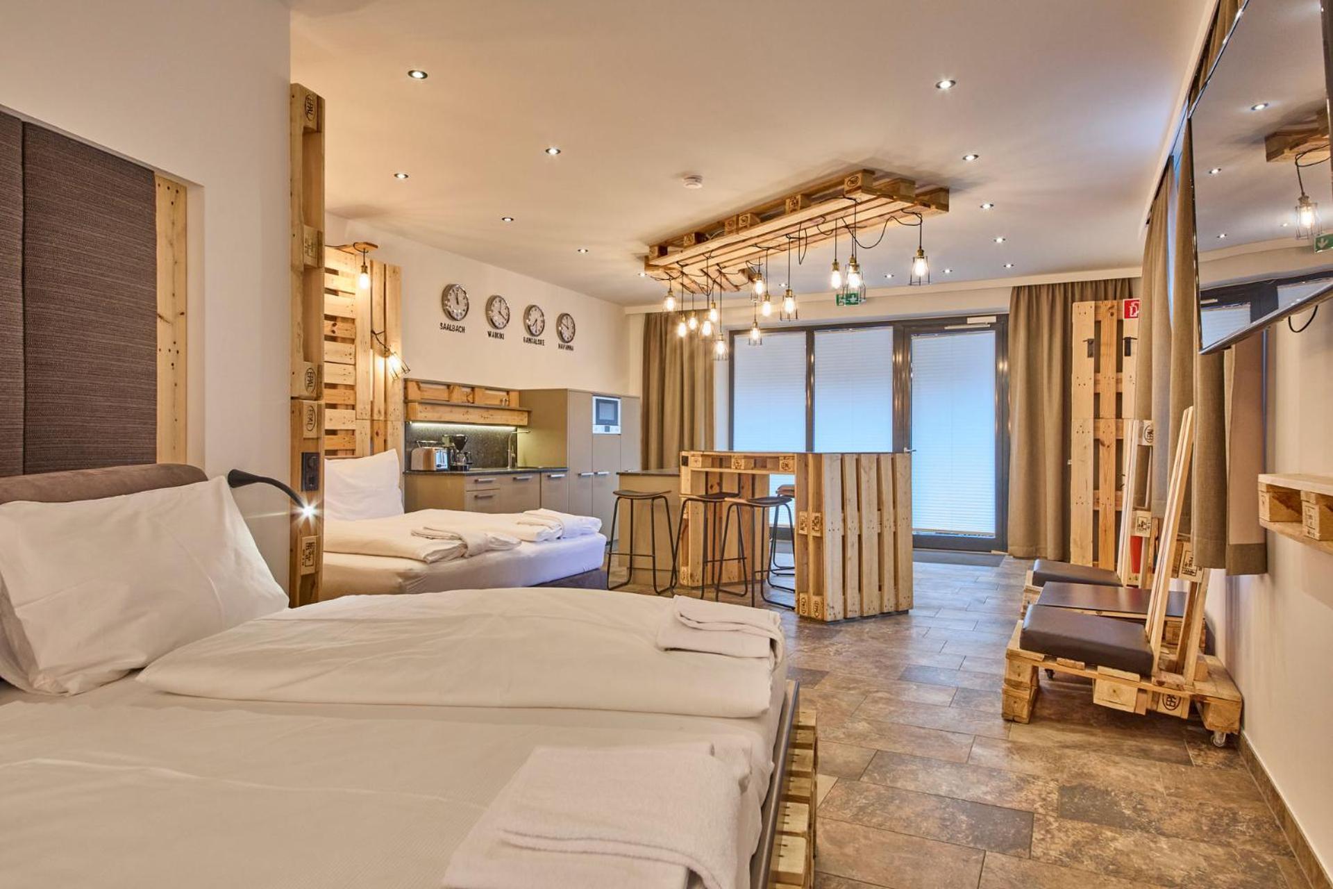 Appartement Bretterbude 萨尔巴赫 外观 照片